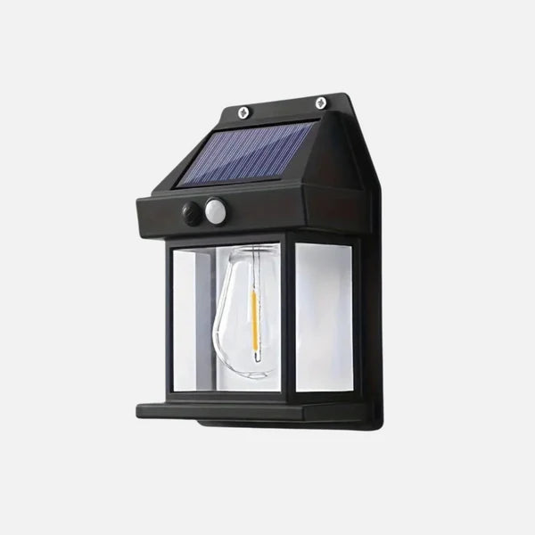 CasaLux Solar Wandlamp – Met Bewegingssensor & Waterdicht