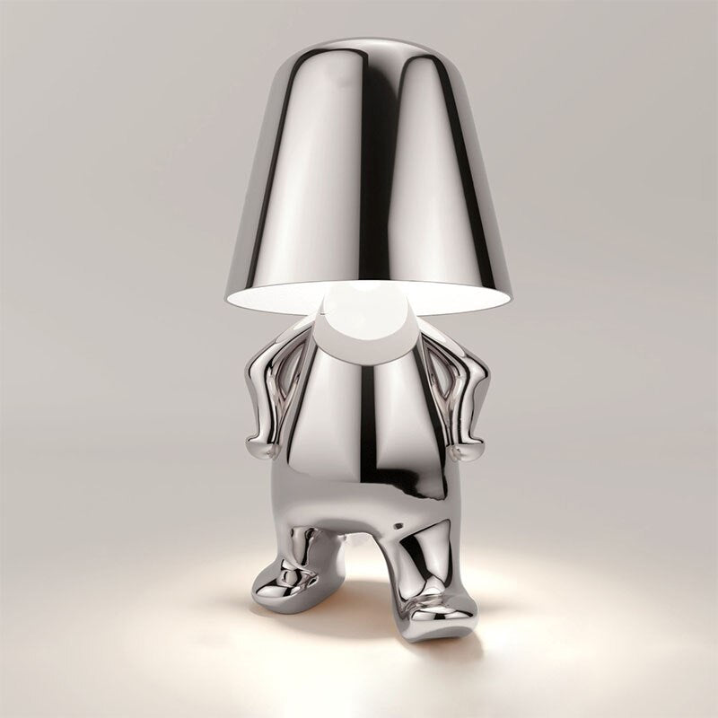 Gouden Tafellamp – Draadloos, Oplaadbaar, Modern Design